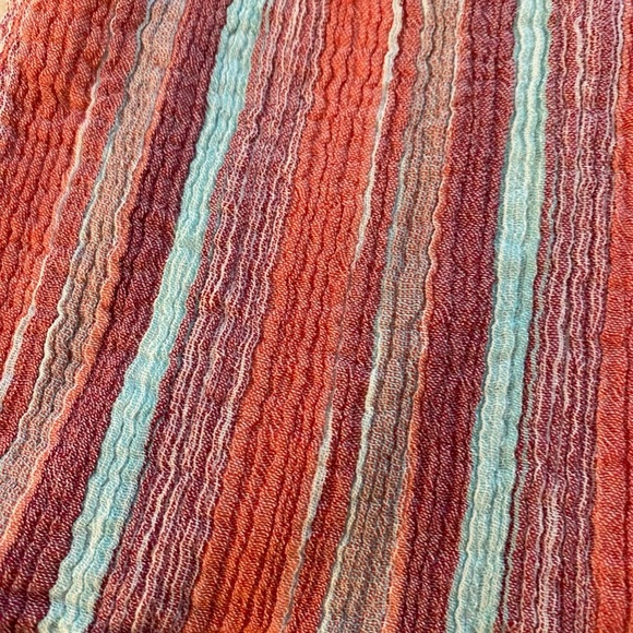 Sundance Gigi Relaxed Cotton Stripe Pants in Red Stripe (5) - Picture 3 of 6